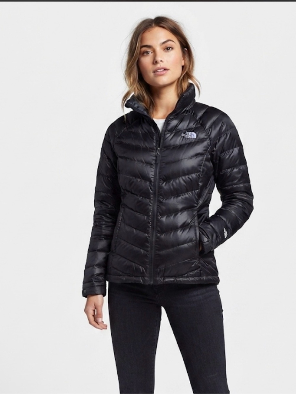 The North Face 550 Fill Down Women’s Black  Puffer Jacket Size Medium